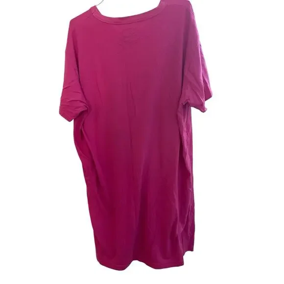 DISNEY ONE SIZE PINK SLEEPWEAR MINNIE SAYING DRAMA QUEEN - Picture 2 of 2